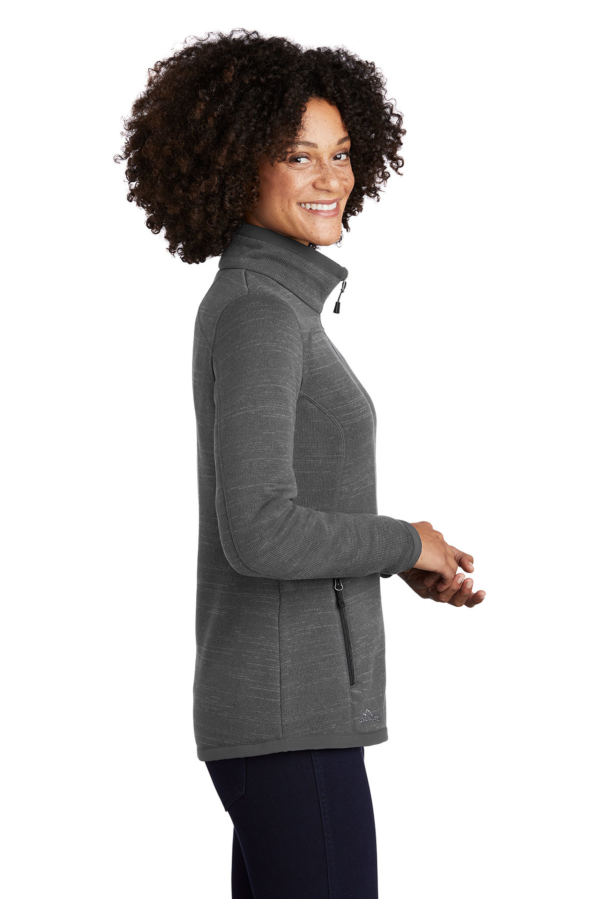 Eddie Bauer Ladies Sweater Fleece Full-Zip - Image 3