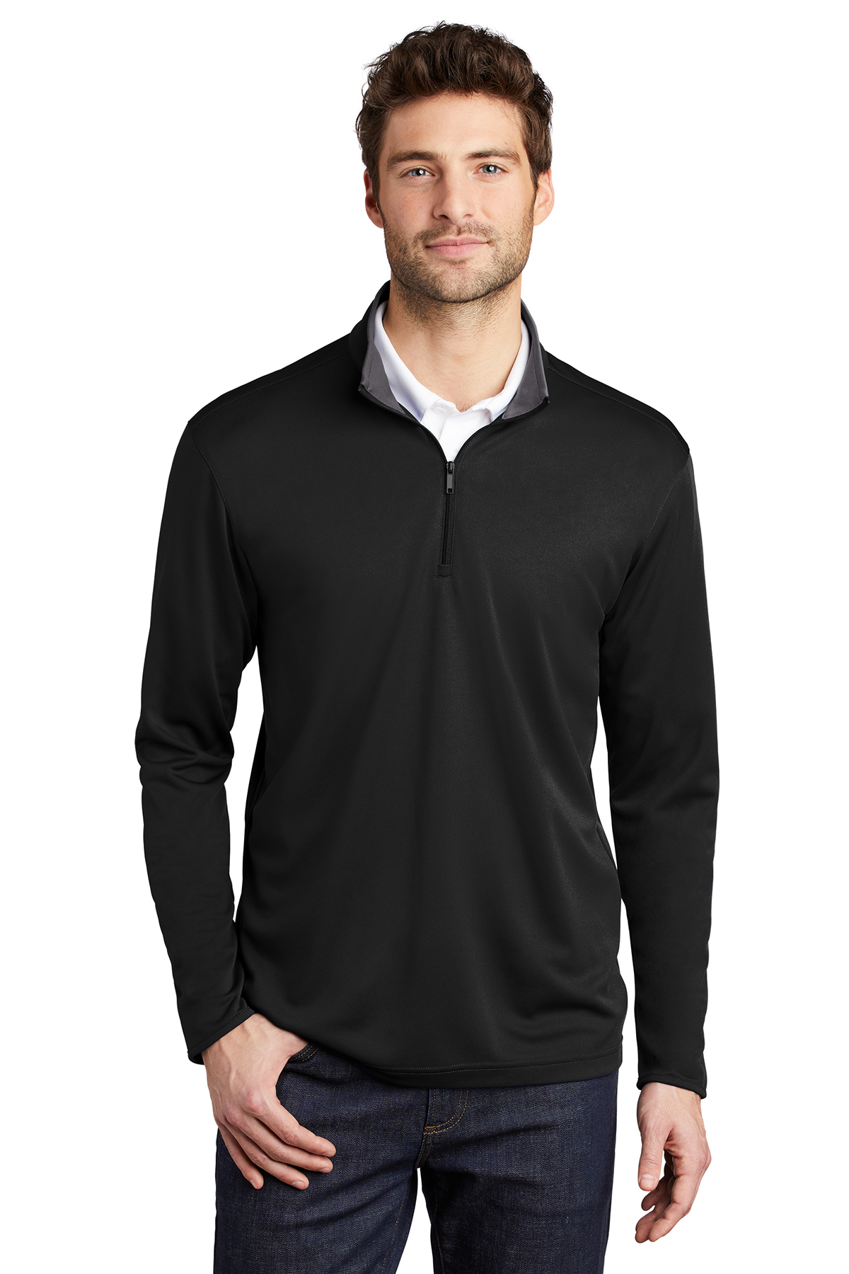 Port Authority Silk Touch Performance 1/4-Zip - Image 8