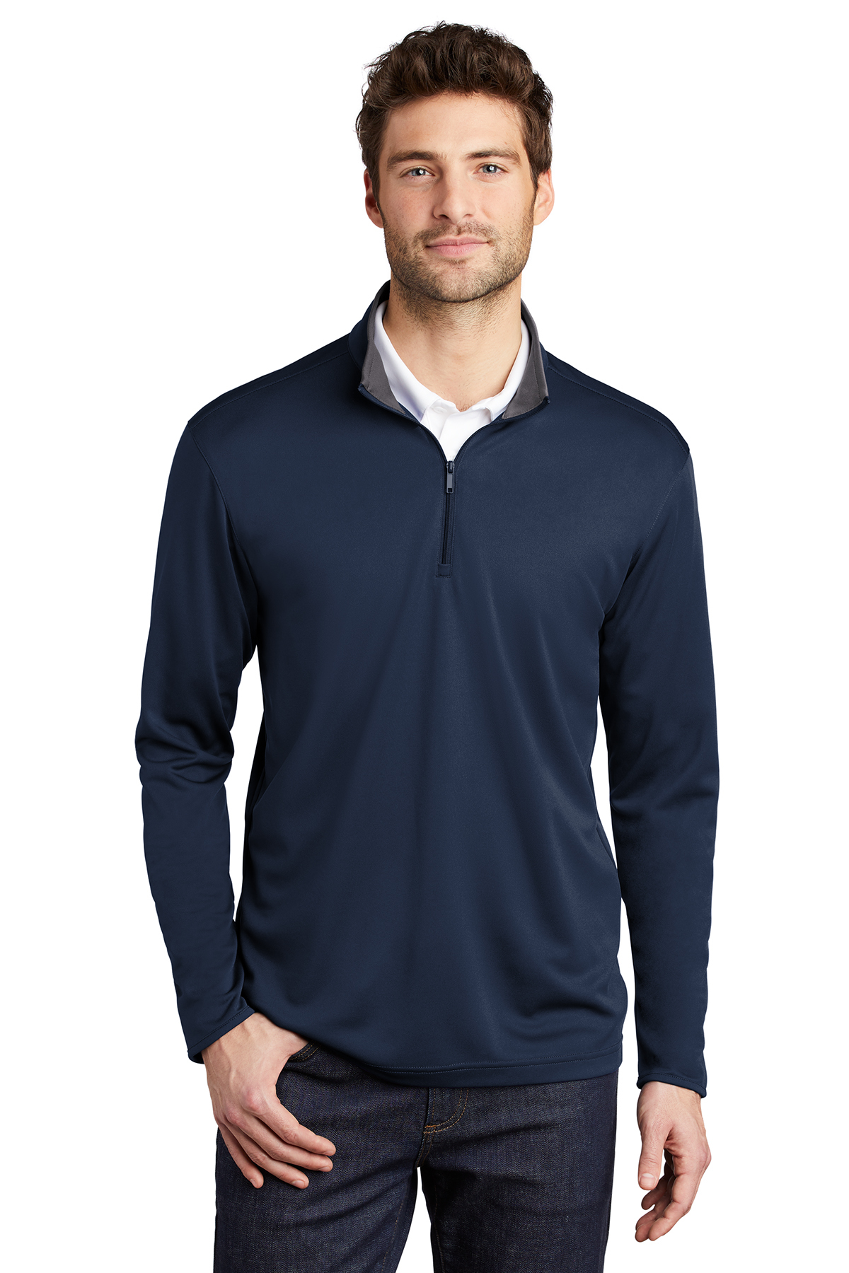 Port Authority Silk Touch Performance 1/4-Zip - Image 6