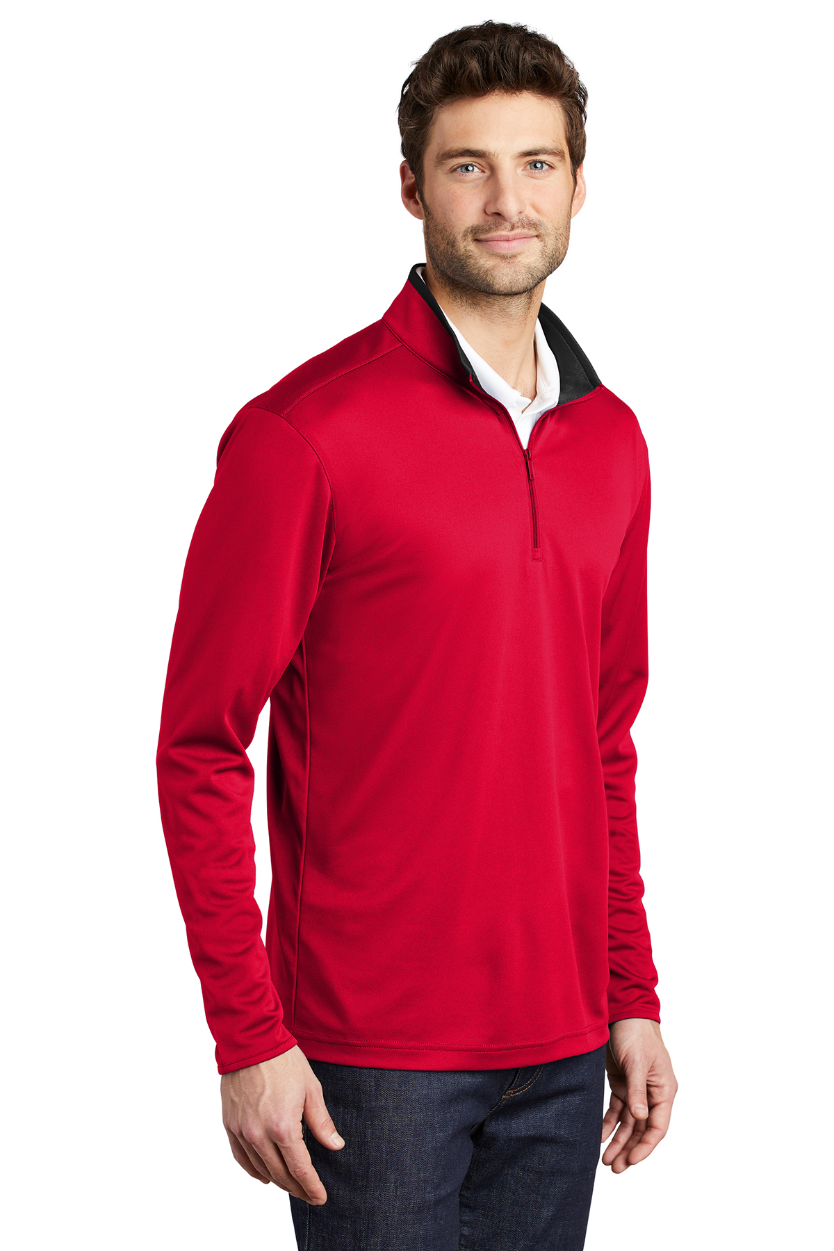 Port Authority Silk Touch Performance 1/4-Zip - Image 2