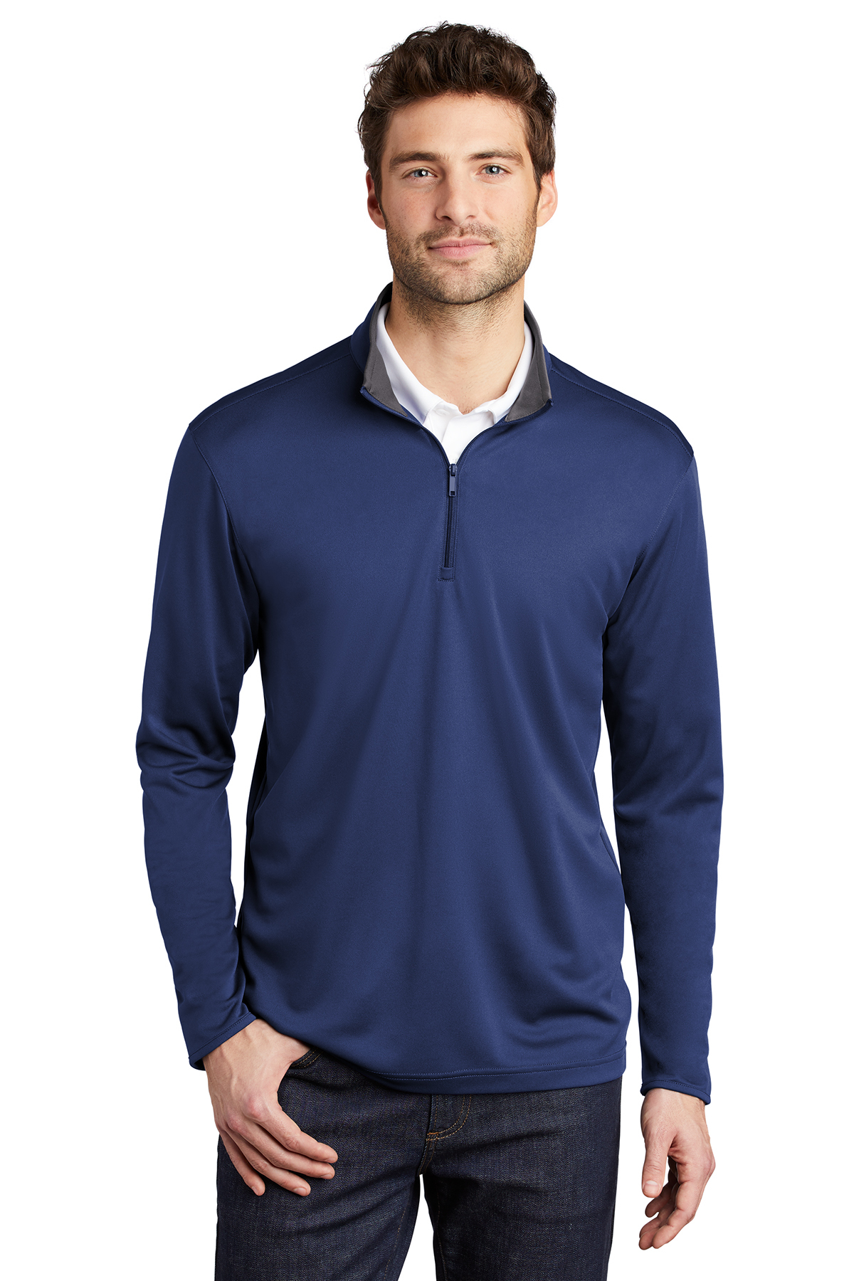 Port Authority Silk Touch Performance 1/4-Zip - Image 5