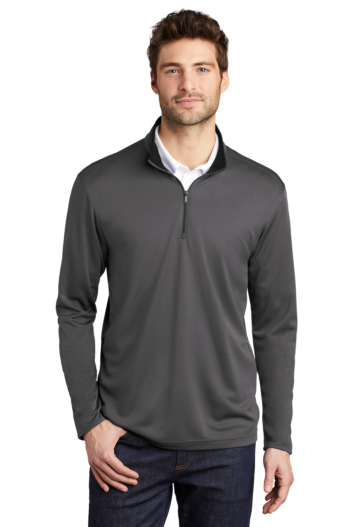 Port Authority Silk Touch Performance 1/4-Zip - Image 7
