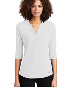 OGIO Ladies Jewel Henley - Image 8