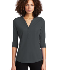 OGIO Ladies Jewel Henley - Image 7