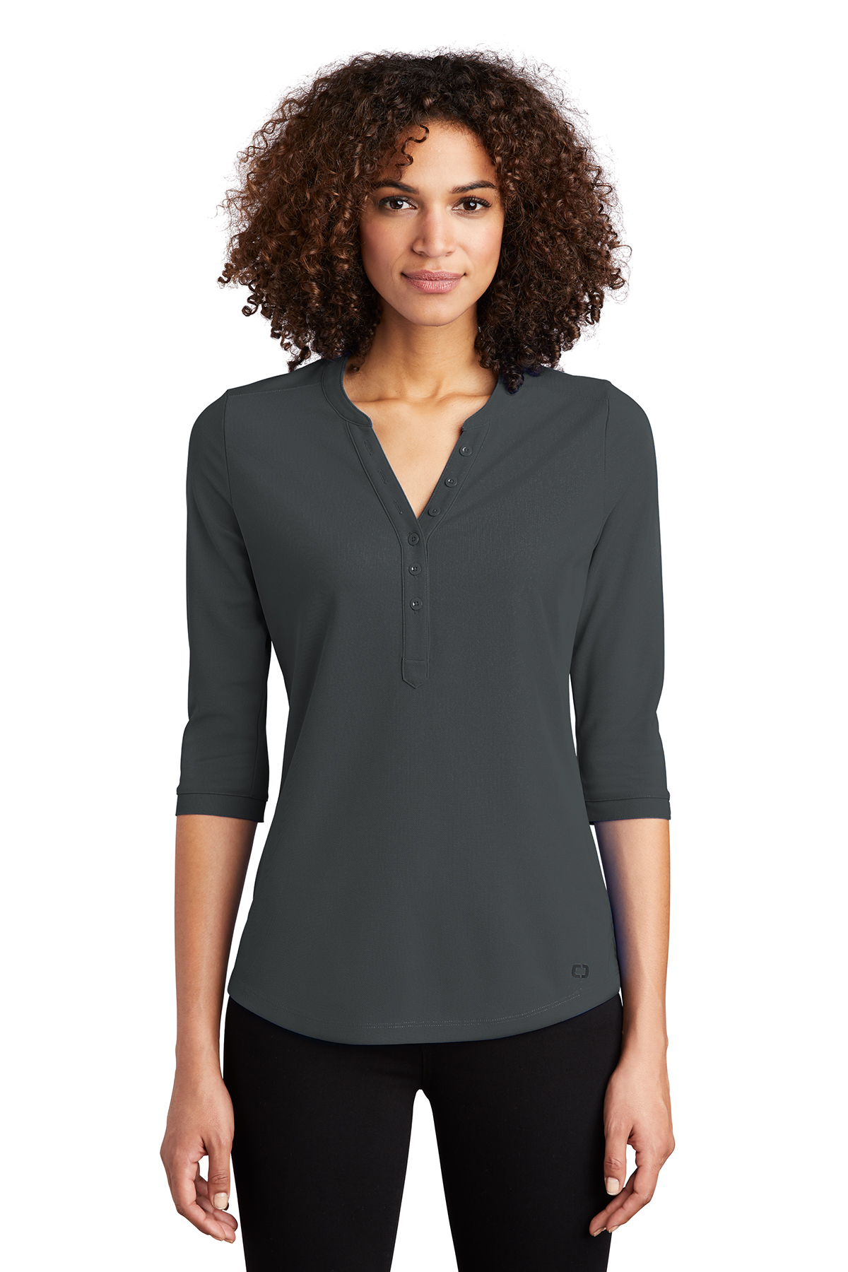 OGIO Ladies Jewel Henley - Image 7