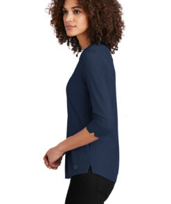 OGIO Ladies Jewel Henley - Image 3