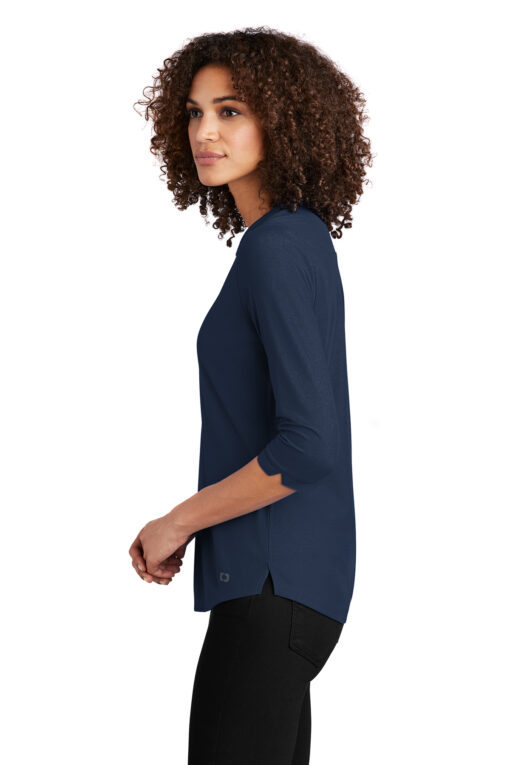 OGIO Ladies Jewel Henley