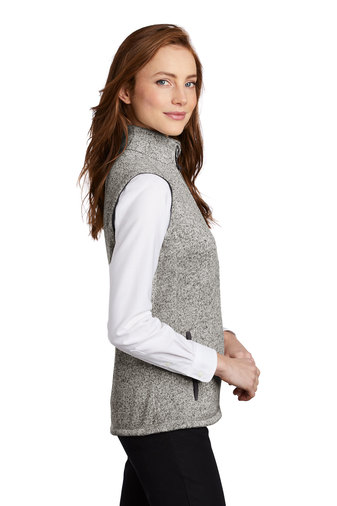 Port Authority Ladies Sweater Fleece Vest