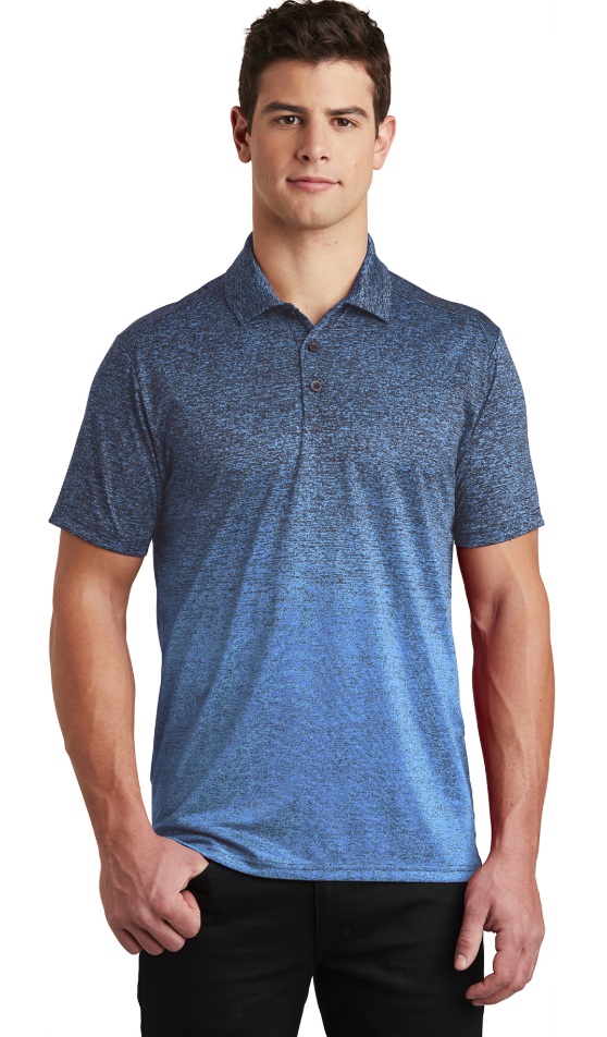 Sport-Tek Ombre Heather Polo - Image 1