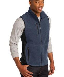 Port Authority R-Tek Pro Fleece Full-Zip Vest - Image 2