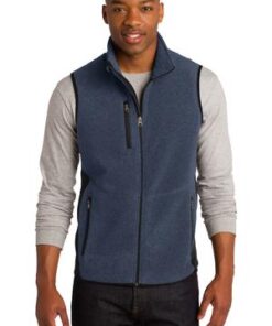 Port Authority R-Tek Pro Fleece Full-Zip Vest - Image 1