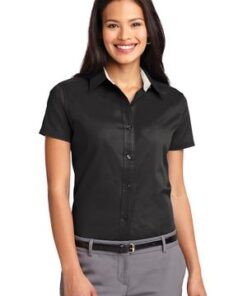 Port Authority Ladies Short Sleeve Easy Care Shirt - Image 13