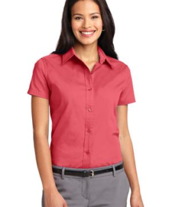 Port Authority Ladies Short Sleeve Easy Care Shirt - Image 15