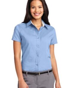 Port Authority Ladies Short Sleeve Easy Care Shirt - Image 1