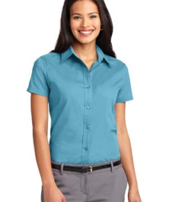 Port Authority Ladies Short Sleeve Easy Care Shirt - Image 7