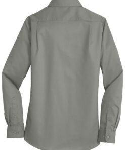 Port Authority Ladies SuperPro Twill Shirt - Image 6
