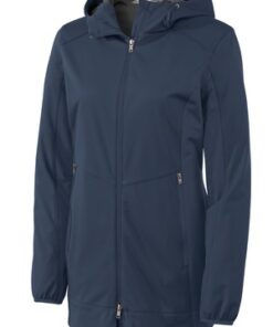 Port Authority Ladies Active Hooded Soft Shell Jacket - Image 5