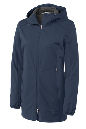 Port Authority Ladies Active Hooded Soft Shell Jacket