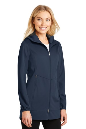 Port Authority Ladies Active Hooded Soft Shell Jacket