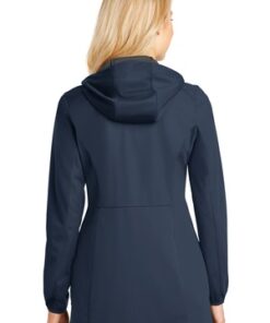 Port Authority Ladies Active Hooded Soft Shell Jacket - Image 4