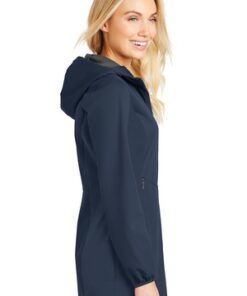 Port Authority Ladies Active Hooded Soft Shell Jacket - Image 3