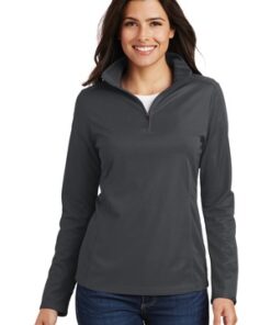 Port Authority Women's Pinpoint Mesh 1/2-Zip - Image 1