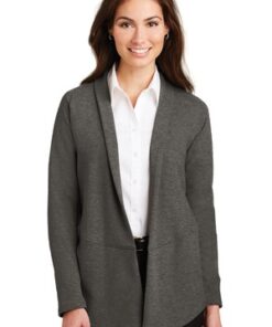 Port Authority Ladies Interlock Cardigan - Image 7
