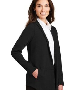 Port Authority Ladies Interlock Cardigan - Image 2