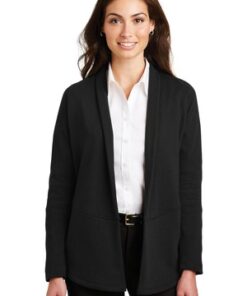 Port Authority Ladies Interlock Cardigan - Image 1