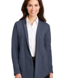 Port Authority Ladies Interlock Cardigan - Image 8