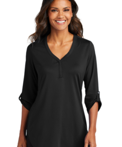Port Authority Ladies City Stretch 3/4-Sleeve Tunic - Image 5