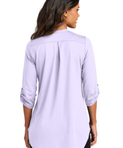 Port Authority Ladies City Stretch 3/4-Sleeve Tunic - Image 2