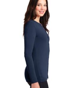 Port Authority Women's Concept Stretch Button-Front Cardigan - Image 3