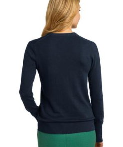 Port Authority Ladies V-Neck Sweater - Image 4