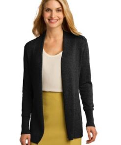 Port Authority Ladies Open Front Cardigan Sweater - Image 8