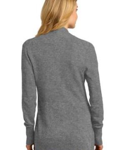 Port Authority Ladies Open Front Cardigan Sweater - Image 4
