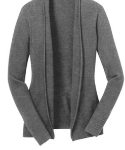 Port Authority Ladies Open Front Cardigan Sweater - Image 5