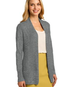 Port Authority Ladies Open Front Cardigan Sweater - Image 2