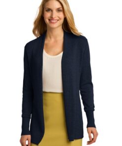 Port Authority Ladies Open Front Cardigan Sweater - Image 7