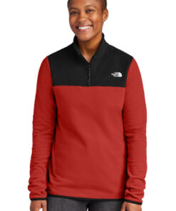 The North Face Ladies Glacier 1/4-Zip Fleece - Image 1