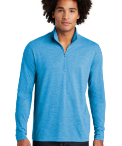 Sport-Tek PosiCharge Tri-Blend Wicking 1/4-Zip Pullover - Image 5