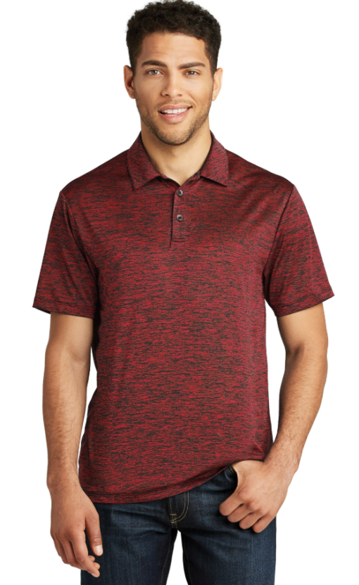 Sport-Tek PosiCharge Electric Heather Polo