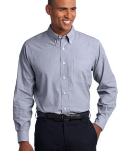 Port Authority Crosshatch Easy Care Shirt - Image 8