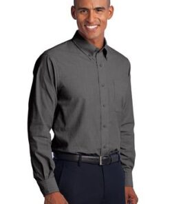 Port Authority Crosshatch Easy Care Shirt - Image 2