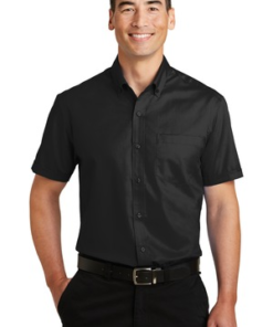 Port Authority Short Sleeve SuperPro Twill Shirt - Image 9