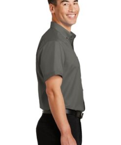 Port Authority Short Sleeve SuperPro Twill Shirt - Image 3