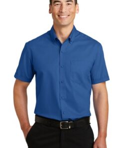 Port Authority Short Sleeve SuperPro Twill Shirt - Image 11