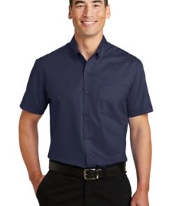 Port Authority Short Sleeve SuperPro Twill Shirt - Image 12