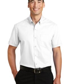 Port Authority Short Sleeve SuperPro Twill Shirt - Image 8