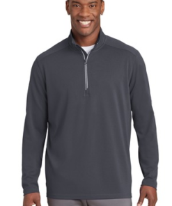 Sport-Tek Sport-Wick Textured 1/4-Zip Pullover - Image 7